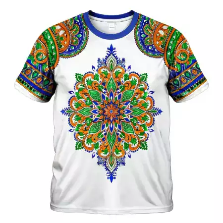 Peacock Mandala Tee